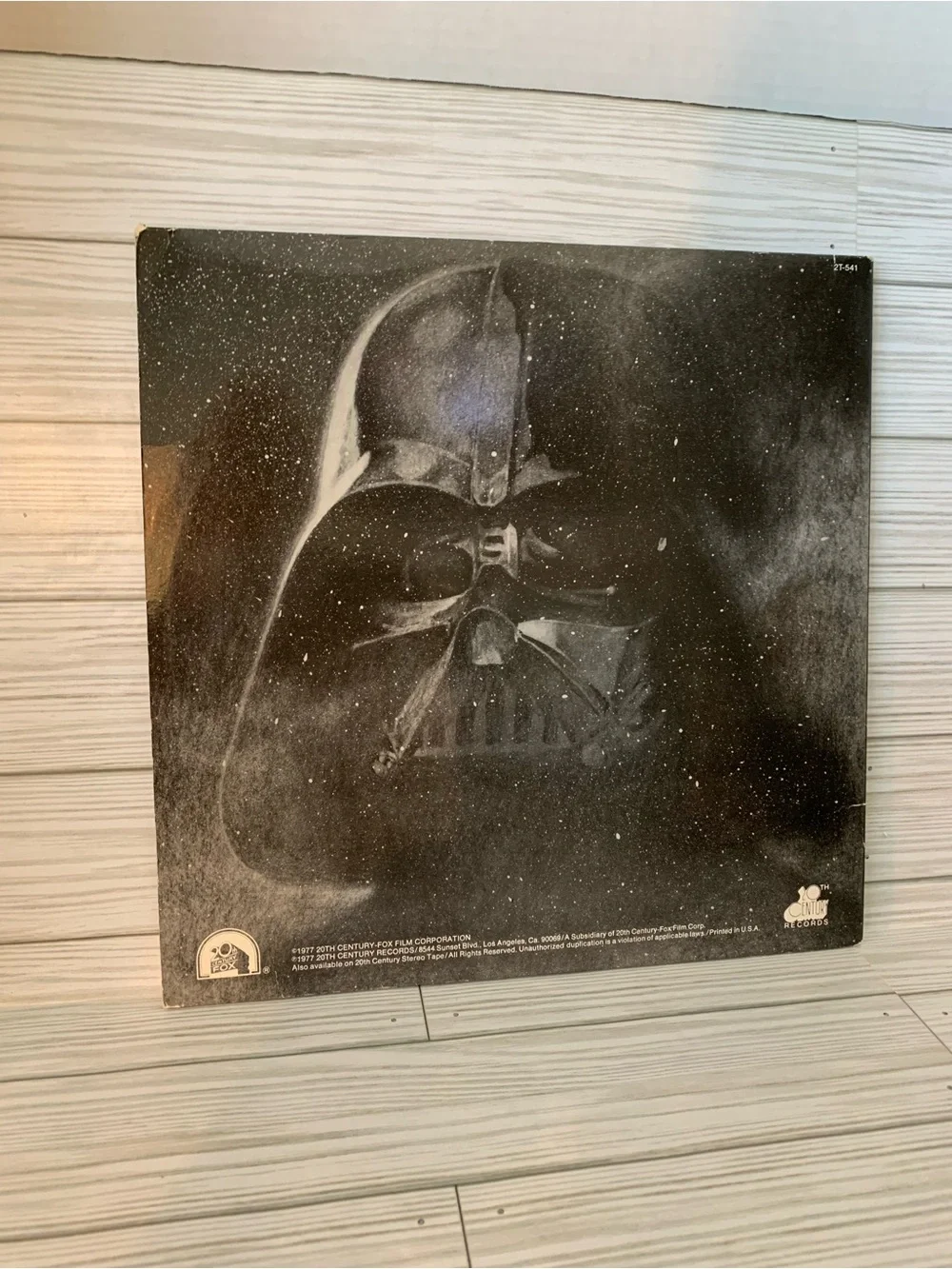 Vintage 1977 Star Wars Original Soundtrack Vinyl - Black Cover